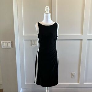 Ralph Lauren Jersey Color Block Sleeveless Dress Size 8